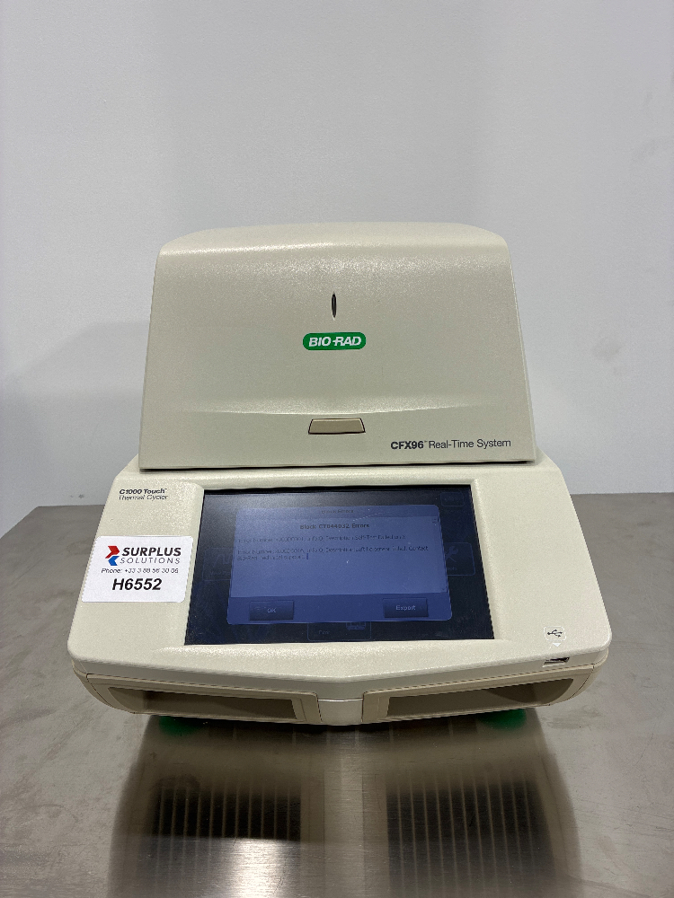 Image of BIORAD C1000 Touch Thermocycler CFX 96 Real-Time PCR